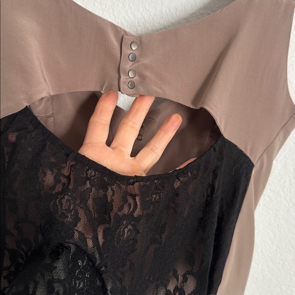 dolce vita taupe & black snap cami XS - Picture 7 of 10